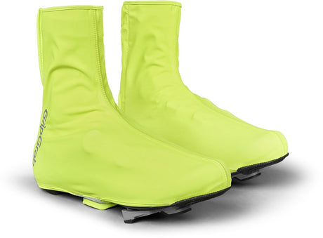 Gripgrab - ride 2 waterdichte race fiets overschoenen wielren regen fietsoverschoenen - geel hi-vis - unisex