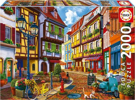 Educa - puzzle - 2000 elementów - promienna ulica