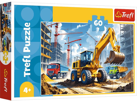 Trefl 60 - ciągnik koparko-ładowarka _fsc mieszanka 70%.