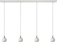 Lucide favori - hanglamp - 4xgu10 - wit