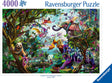 Puzzle Ravensburger Smoki Tropików - układanka - 4000 elementów