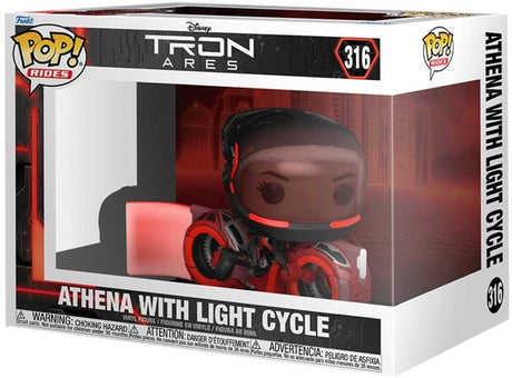 Funko tron: are pop! jeździ winylową figurką Ateną z cyklem świetlnym 15 cm pop! postać