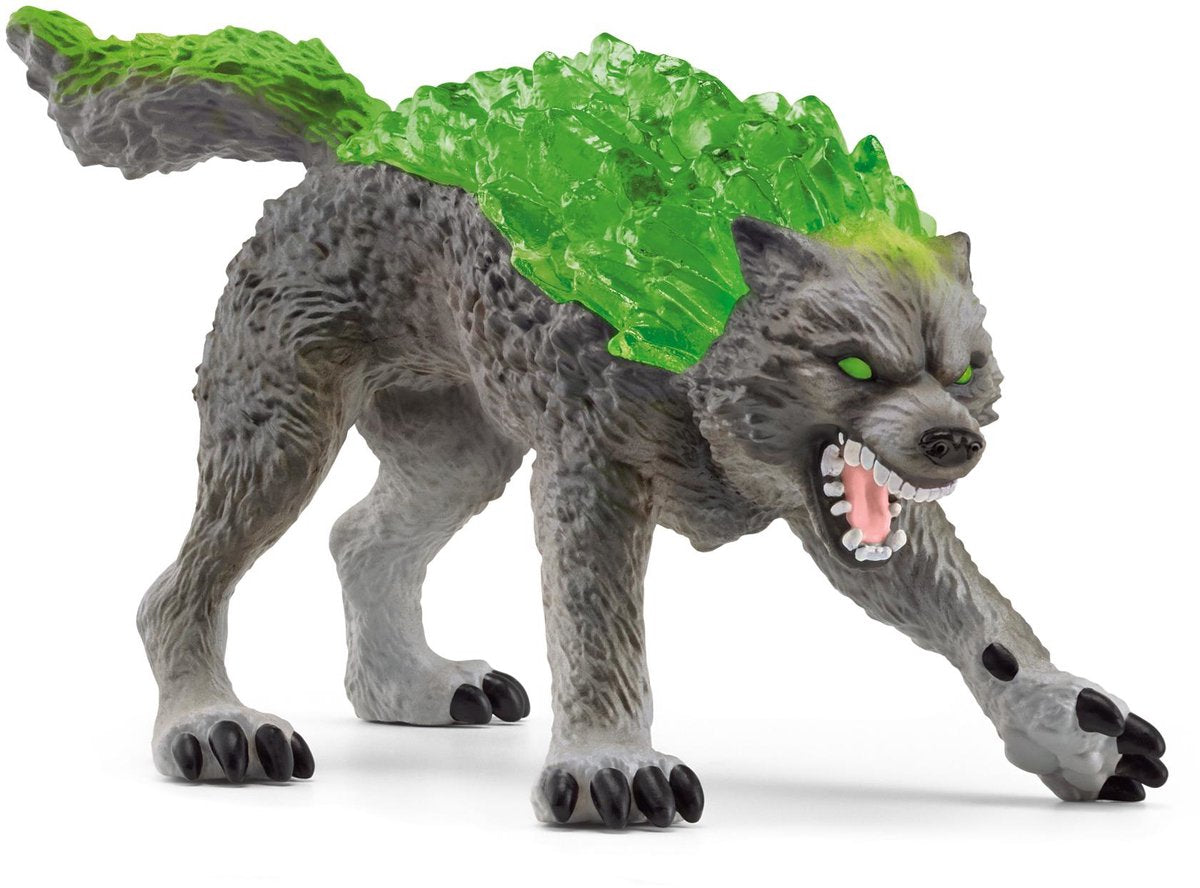 Schleich figurka Eldrador stworzenia granitowa zabawka fantasy wilk.