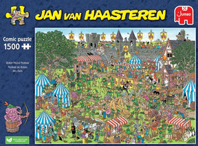 Jan van Haasteren - Festiwal Robin Hooda - 1500 elementów - puzzle - układanka