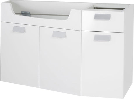 Szafka stojąca Differnz 100x60x33cm z miękkim domykiem MDF w kolorze białym