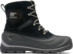 Sorel buxton™ lace boot wp men's snowboots - black, quarry - maat 42