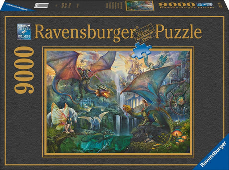 Puzzle Ravensburger Dragon Forest - układanka - 9000 elementów