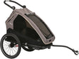 Przyczepka rowerowa Xlc monos - szara - bs-c09 - wózek - jogger