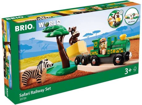 Zestaw safari kolejką Brio - 33720