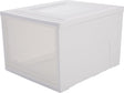 Iris maxi drawer stapellade - 40l - kunststof - wit transparant
