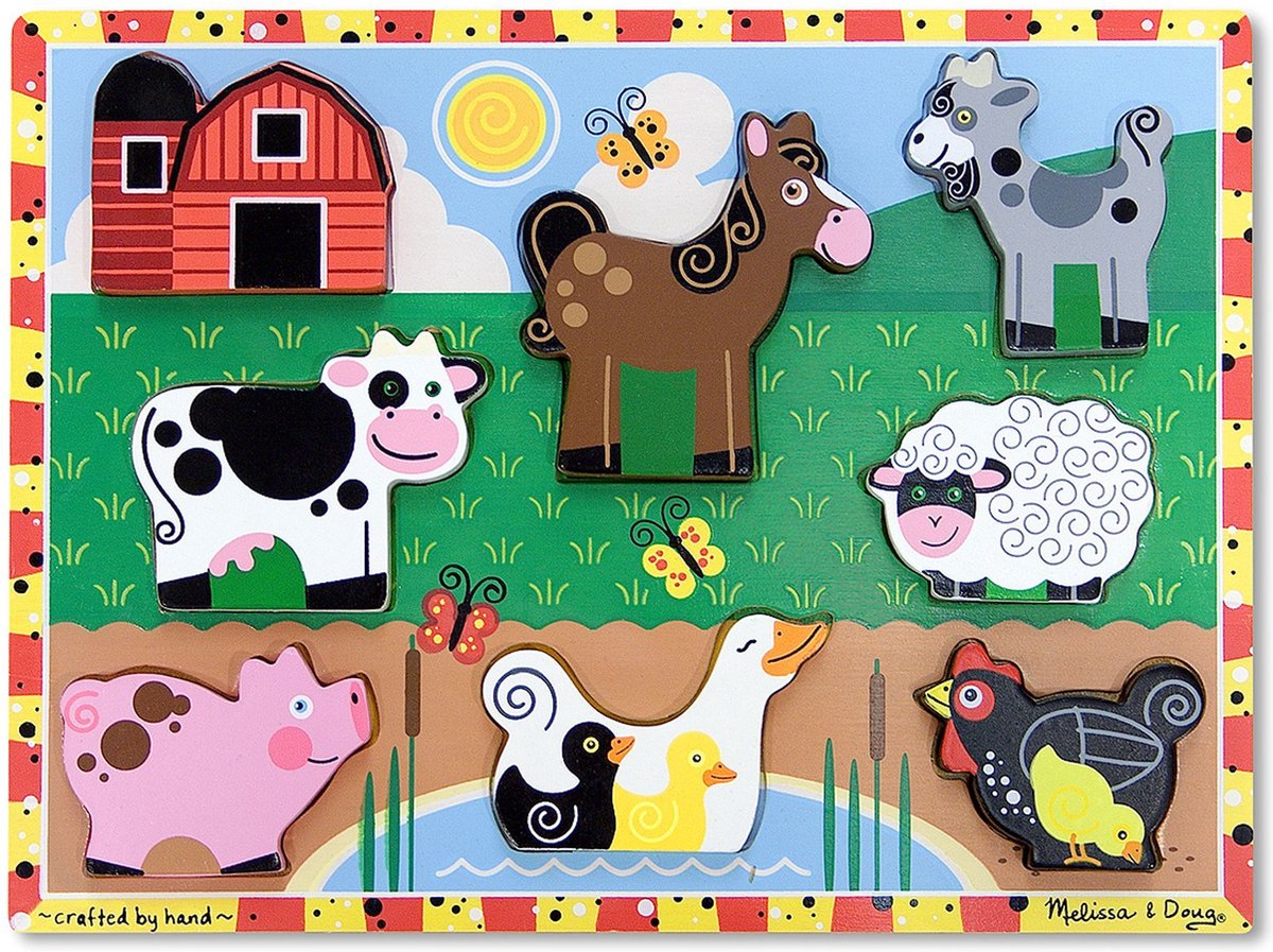 Melissa Doug – puzzle z farmą