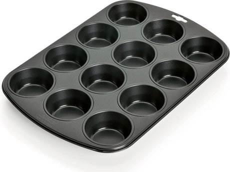 Kaiser muffin world - forma do muffinów - 12 sztuk - 38 x 27 cm - nieprzywierająca - dla idealnych muffinów