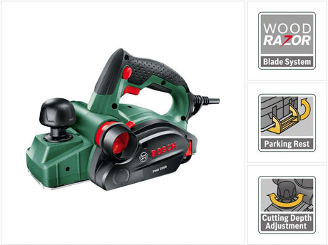 Strugarka Bosch pho 2000 - przewodowa - 680 W - głębokość cięcia do 2,0 mm