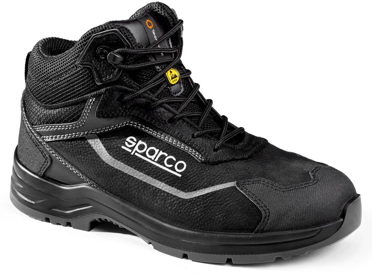 Buty robocze Sparco s3s - indy oscar - czarny — czarny — 45