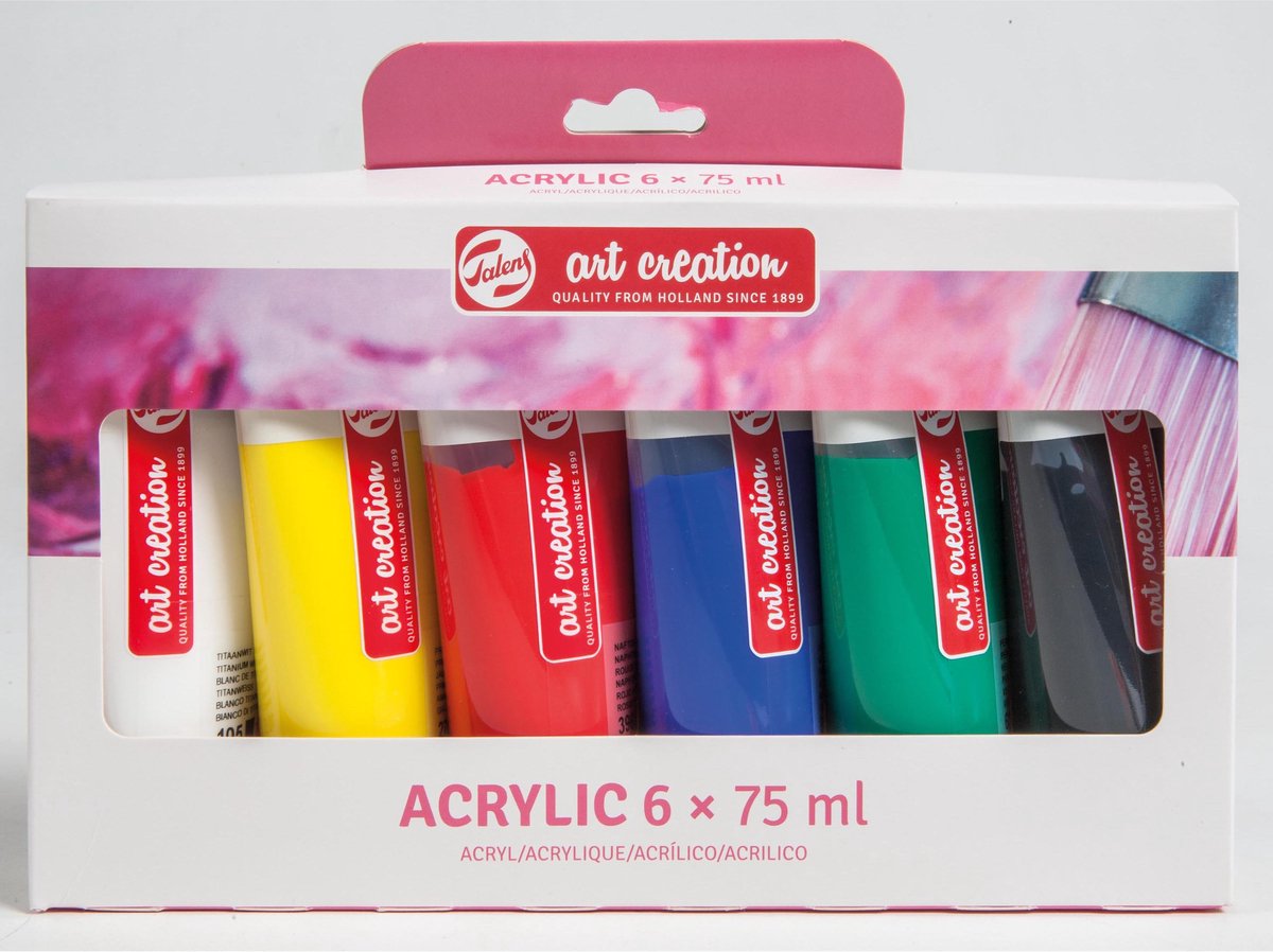 Zestaw farb akrylowych Talens Art Creation 6 x 75 ml