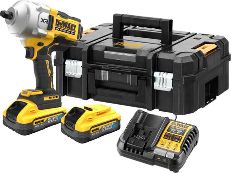 Klucz udarowy akumulatorowy Dewalt dcf961h2t 1626nm 1 2 pierścień cierny 18v xr stos mocy 5.0ah w tstak