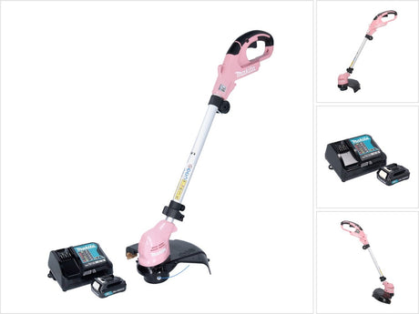 Kosa spalinowa Makita ur100dsap 12 V - podkaszarka do róż 230 - 260 mm + 1x akumulator 2,0 Ah + ładowarka