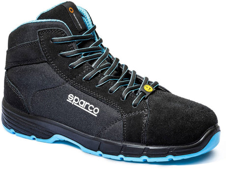 Buty robocze Sparco s3s - Horizon Fargo - czarno-niebieskie — czarne — 48