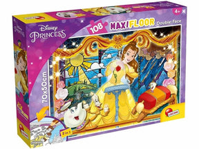 Lisciani Disney Puzzle DF Maxi Floor 108 Piękna i Bestia