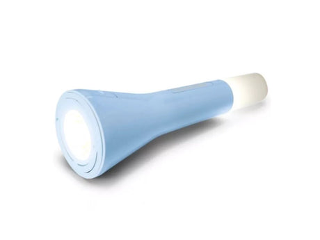 Kidywolf kidyflashlight latarka dziecięca niebieska – lampa 3 w 1 (latarka, lampka stołowa, lampa wisząca), USB-C, 4+