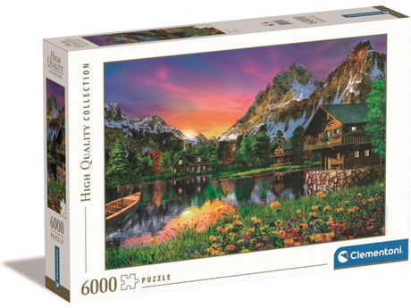 Puzzle Clementoni Alpejskie Jezioro, 6000szt.