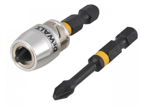 Bity wkrętakowe skrętne Dewalt dt70535t pz2 50mm + uchwyt na bity maglock