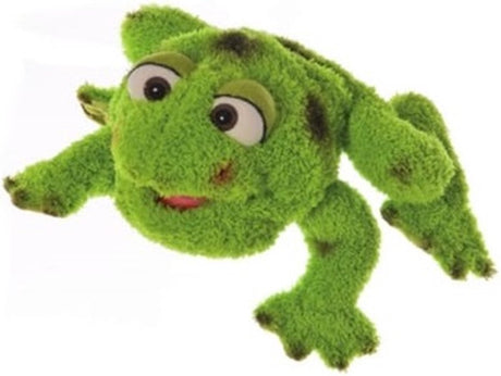 Living puppets gmbh Living puppets rękawiczka lalek 25cm żaba rolf zielona