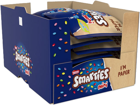 Minipudełka Smarties z mleczną czekoladą - 12 torebek x 259g