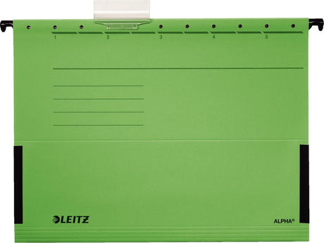 Esselte leitz leitz alfa - grün - a4 - pappe - metall - fsc - din 821 (1986-30-55)