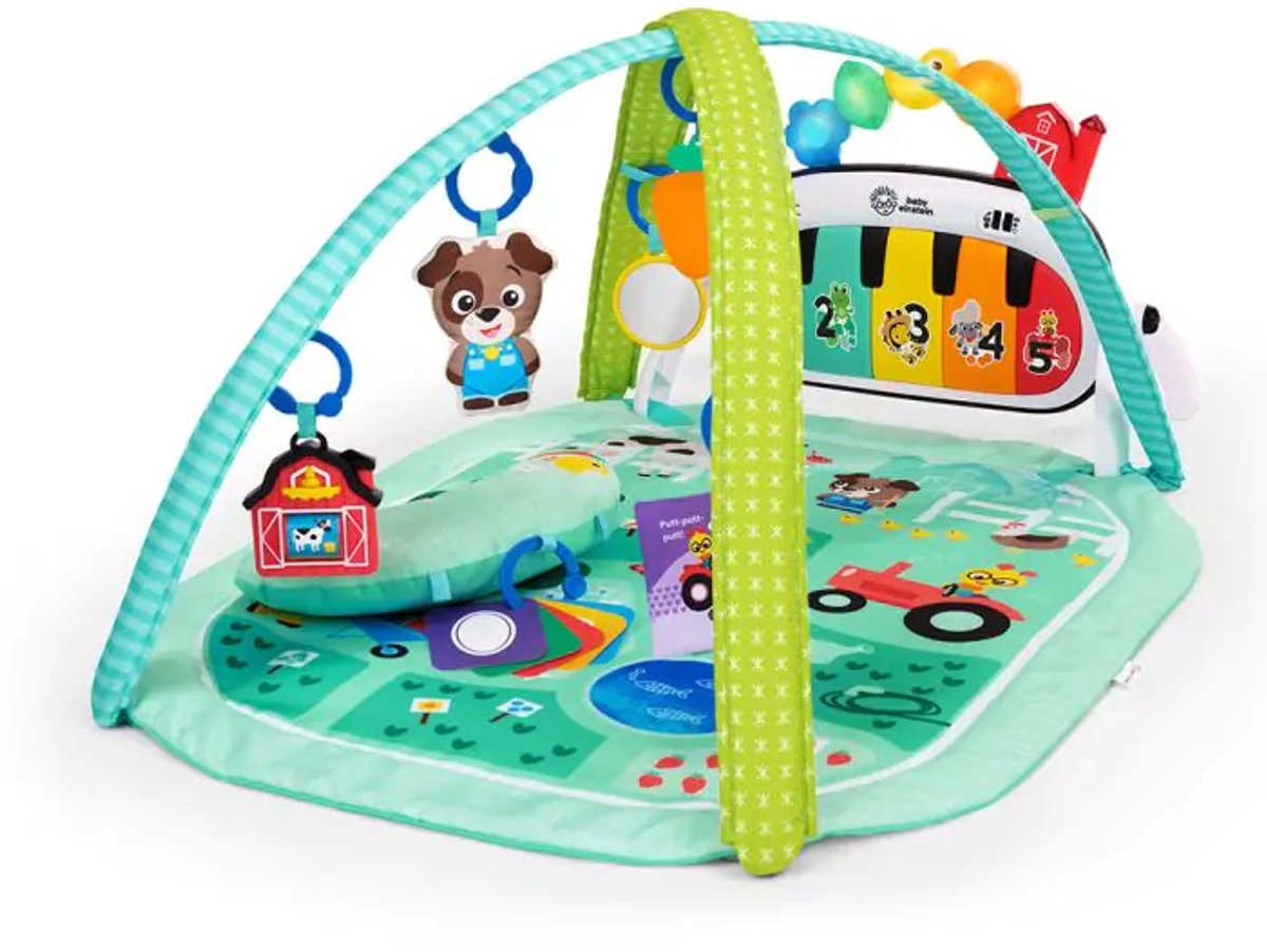 Baby Einstein Discovery Gym 4w1 Kickin Tune Meadow - - od 0 miesięcy