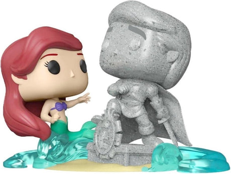 Disney Funko Ariel Mała Syrenka - pop! moment Ultimate Princess - Ariel statua Eric 9 cm figurka kolekcjonerska - wielokolorowa