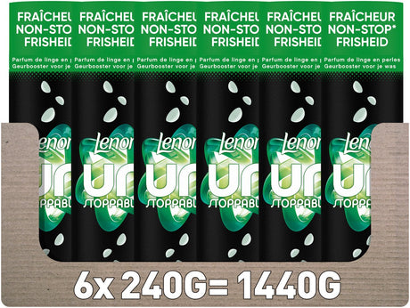 Lenor unstoppables zapach wzmacniający zapach Ariel - 6 x 240 gramów - perfumy do prania
