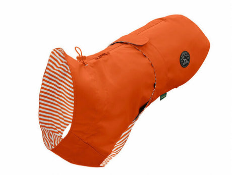 Płaszcz przeciwdeszczowy dla psa Hunter Milford Orange rozmiar 50 (tył) - szyja 34-60 cm - klatka piersiowa 51-68 cm