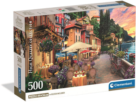 Puzzle Clementoni Jezioro Como, 500 szt.