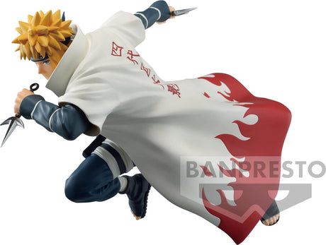 Banpresto spółka z ograniczoną odpowiedzialnością Naruto Shippuden - Gwiazdy Wibracyjne Namikaze Minato II Figurka 18cm