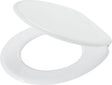 Tiger oregon - wc bril met deksel - toiletbril - mdf - wit