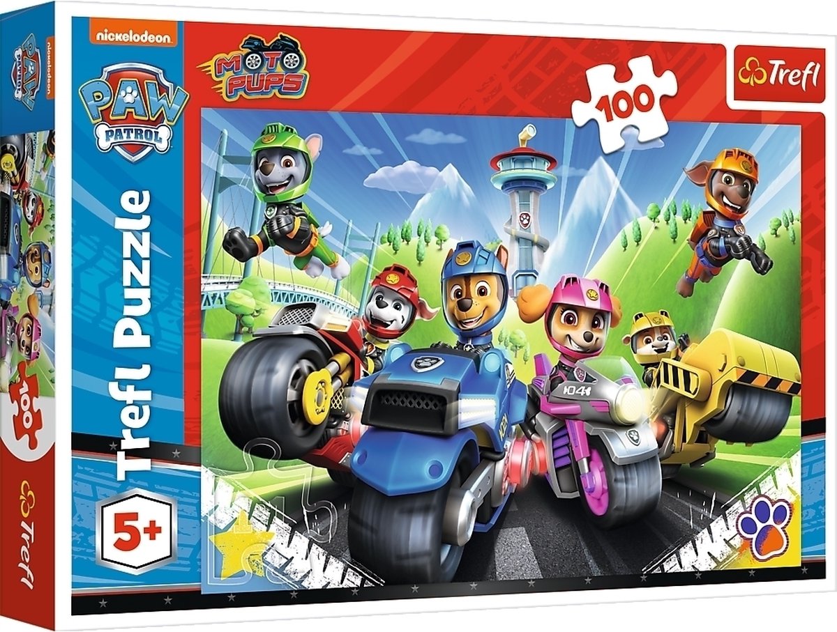 Puzzle Psi Patrol firmy Trefl - 100 elementów