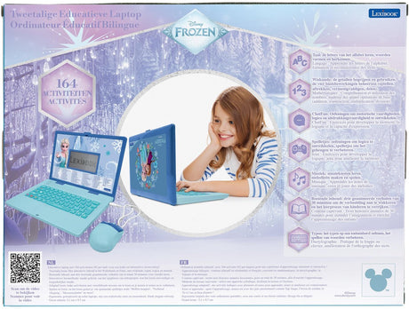 Dwujęzyczny laptop edukacyjny Lexibook Frost ze 164 funkcjami (nl fr)