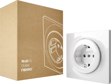 Gniazdo Fibaro walli n typ f - białe - klasyczny element podstawowy