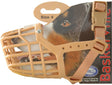 Baskerville classic basket muzzle lichtbruin - hondenopvoeding - nr. 4