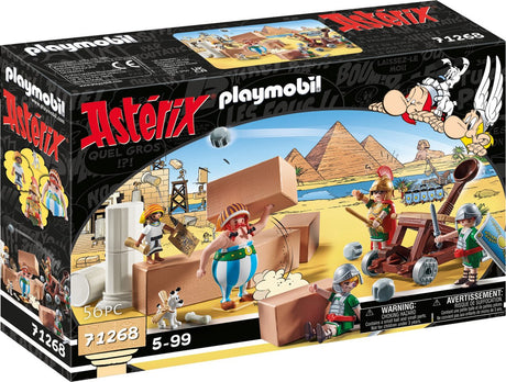 Playmobil Rysunek Asterixa i bitwa o pałac - 71268