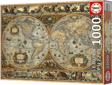 Educa - puzzle 1000 elementów - orbis terrarum 1000 - układanka