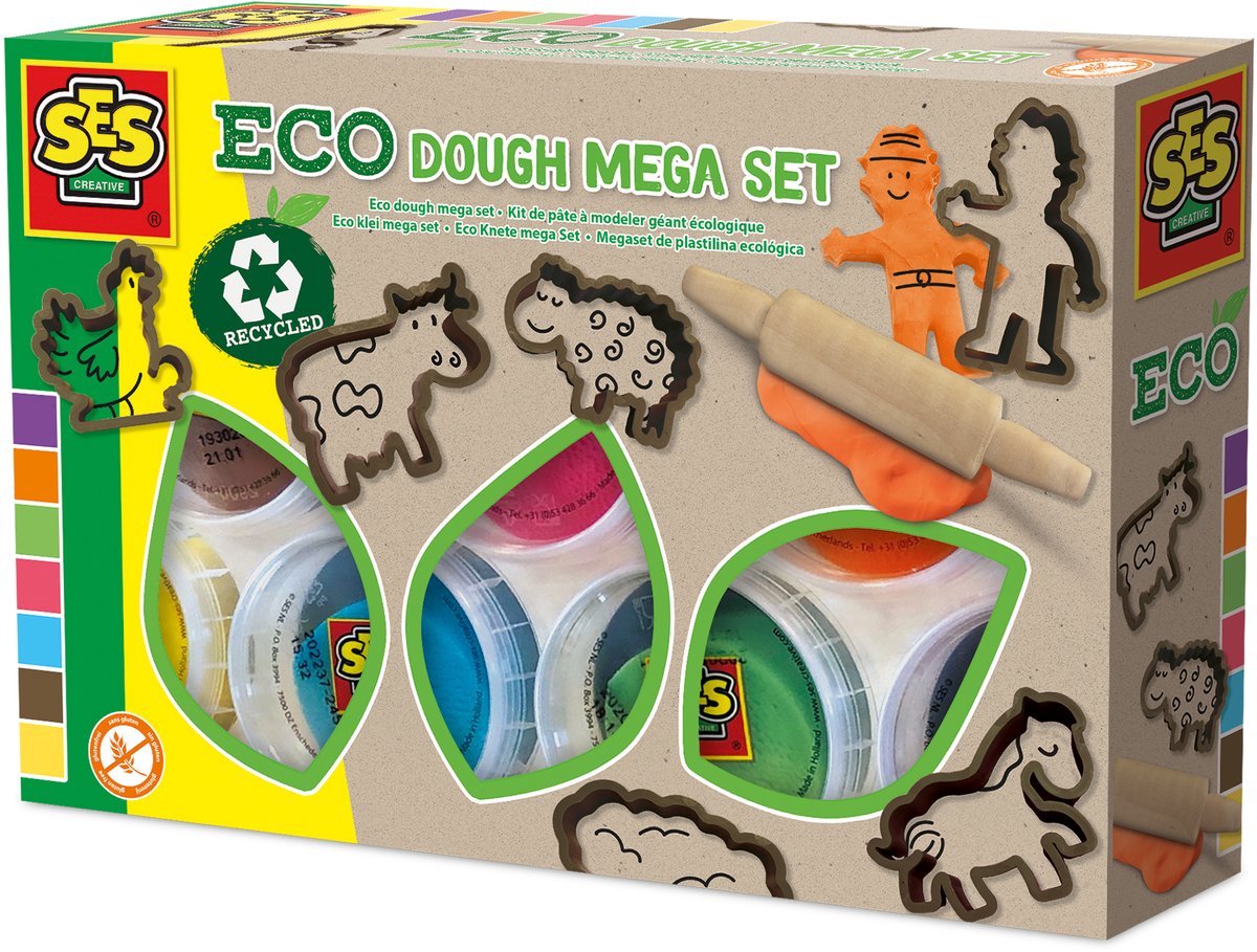 Mega zestaw gliniany Ses Eco - 7 glinianych garnków