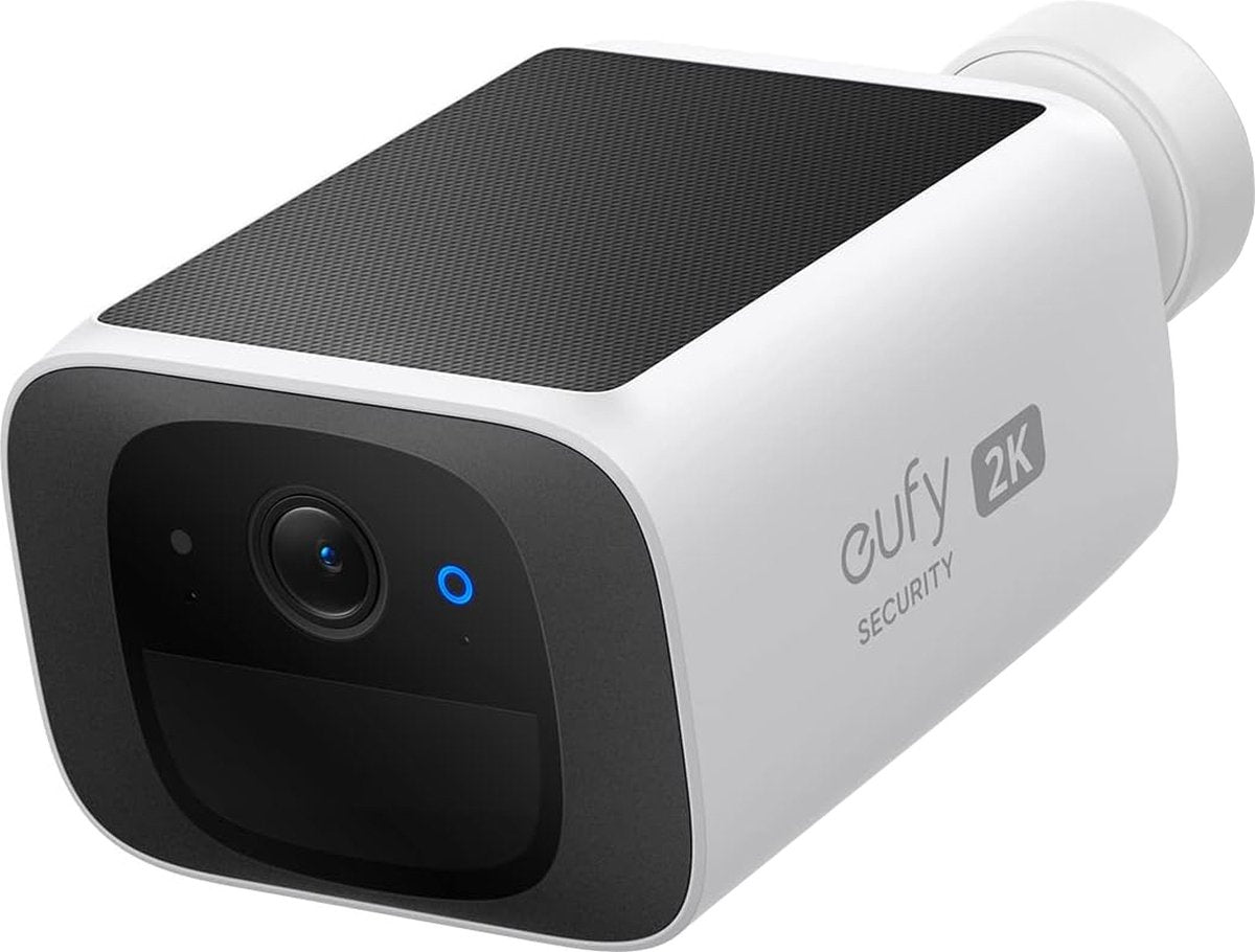Eufy s220 solocam 2k - bezprzewodowa kamera do monitoringu słonecznego - biała