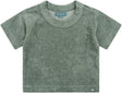 Swim essentials - strandshirt - 1-6 jaar- groen - effen - muslin terry