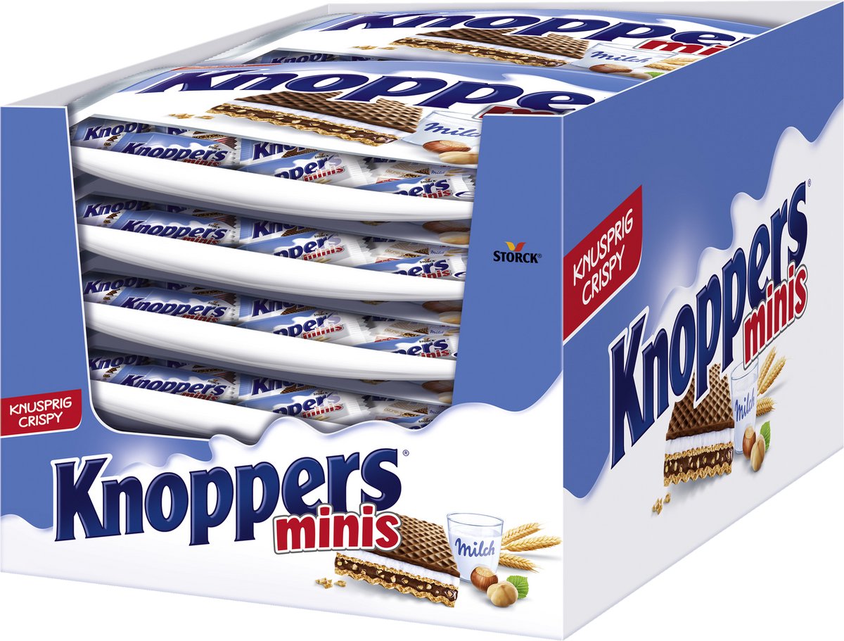 Knoppers - mini - 12x 200g