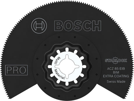 Akcesoria Bosch seria bosch pro - brzeszczot segmentowy - acz 85 eib - system starlock - 85 mm - konstrukcja bimetaliczna