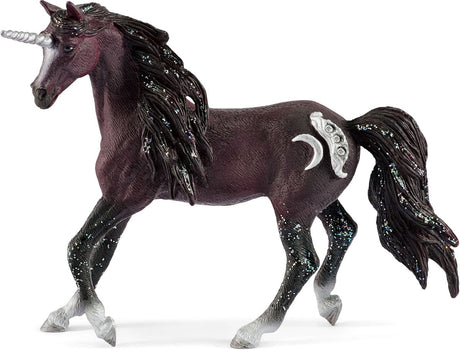 Schleich bayala - księżycowy jednorożec, ogier - figurka do zabawy - zabawki dla dzieci dla chłopców i dziewcząt - od 5 do 12 lat - 70578