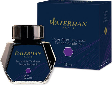 Atrament do piór wiecznych Waterman | fioletowy | Butelka 50ml
