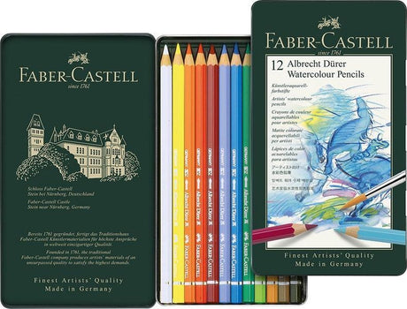 Ołówek akwarelowy Faber-castell - Albrecht Durer - puszka 12 sztuk - fc-117512